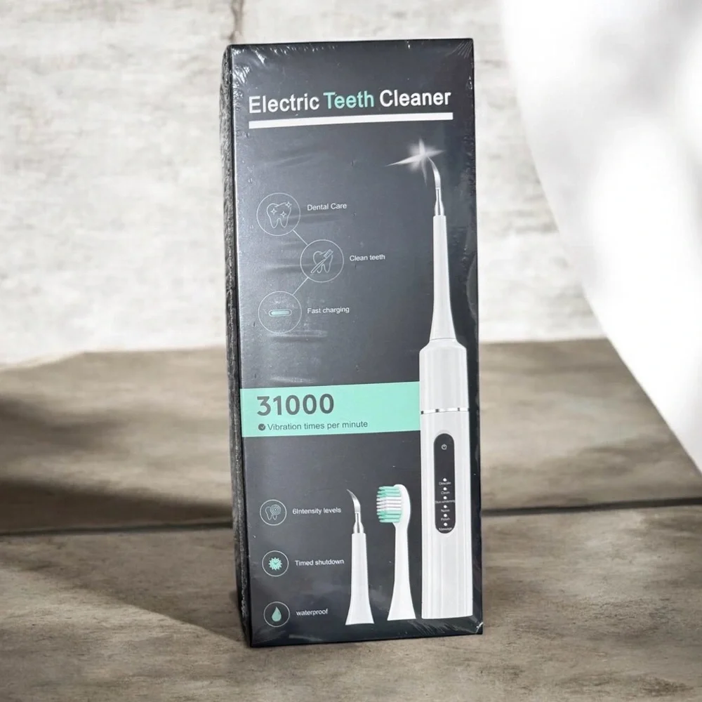 Electric Teeth Cleaner with 31000 Vibrations